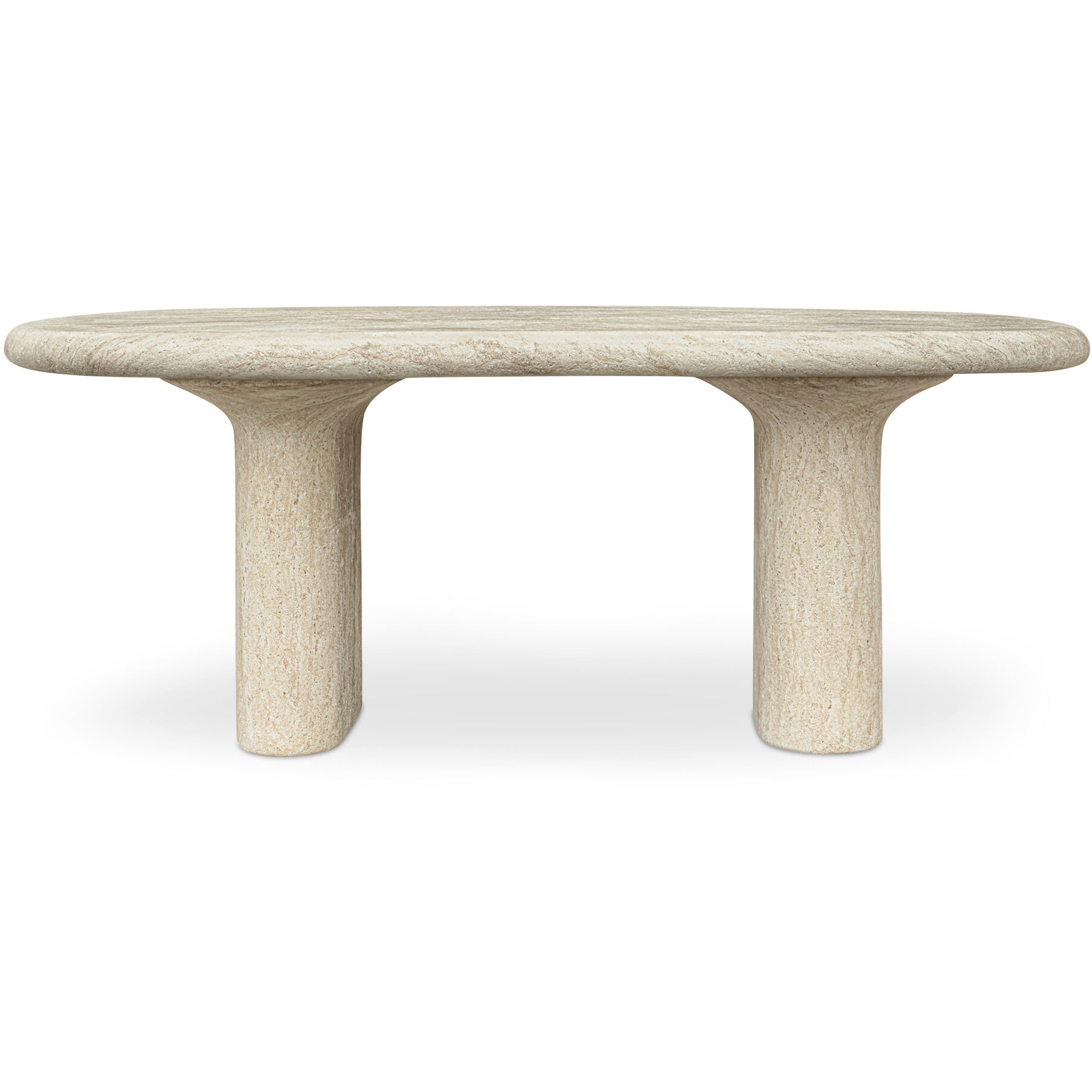 Warby 78 X 42 inch Beige Outdoor Dining Table